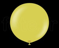 1 Ballon - Latex - Unis - Mat - Ø50cm - KALISAN OLIVE 
