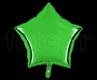 Ballon - Mylar - Etoile - Brillant - Uni - 45cm VERT
