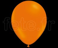 100 Ballons - Latex - Unis - FLUO - Ø30cm ORANGE 