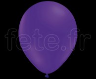 100 Ballons - Latex - Unis - FLUO - Ø30cm VIOLET 