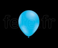 100 Ballons - Latex - Unis - Mat - Ø10cm CIEL