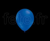100 Ballons - Latex - Unis - Mat - Ø10cm MARINE