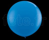 Ballon - Latex - Unis - Mat - 80cm BLEU