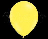 100 Ballons - Latex - Unis - Mat - Ø30cm CITRON