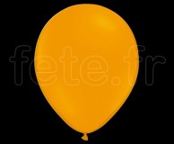 100 Ballons - Latex - Unis - Mat - Ø30cm MANDARINE