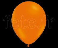 100 Ballons - Latex - Unis - Mat - Ø30cm ORANGE