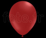 100 Ballons - Latex - Unis - Mat - Ø30cm SANG