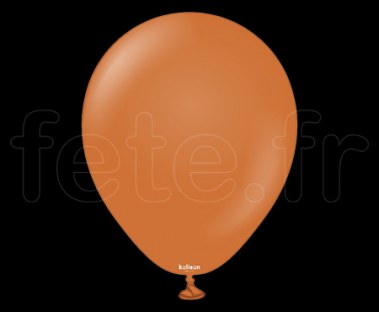 100 Ballons - Latex - Unis - Mat - Ø10cm KALISAN 