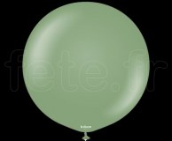 1 Ballon - Latex - Unis - Mat - Ø50cm - KALISAN EUCALYPTUS 