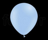 100 Ballons - Latex - Unis - Pastel - Ø30cm BLEU 