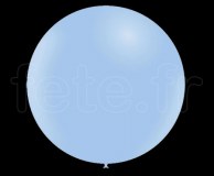 1 Ballon - Latex - Unis - Pastel - 60cm BLEU