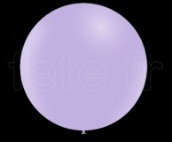 1 Ballon - Latex - Unis - Pastel - 60cm LILAS