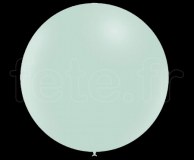 1 Ballon - Latex - Unis - Pastel - 60cm VERT