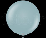 1 Ballon - Latex - Unis - Mat - Ø50cm - KALISAN STORM 