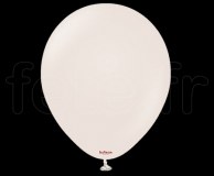 100 Ballons- Latex - Unis - Mat - Ø30cm KALISAN WHITE_SAND 