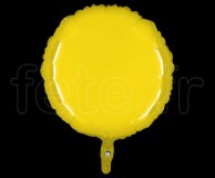 Ballon - Mylar - Rond - Brillant - Uni - 45cm CITRON