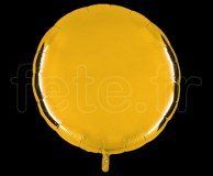 Ballon - Mylar - Rond - Brillant - Uni - 90cm OR