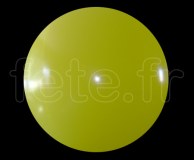 Ballon - Vinyle - Unis - Mat - 3.60m JAUNE 